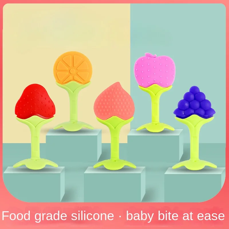 Silicone Fruit Feeder Baby Nipple Fresh Food Fruit Spiral Propelled