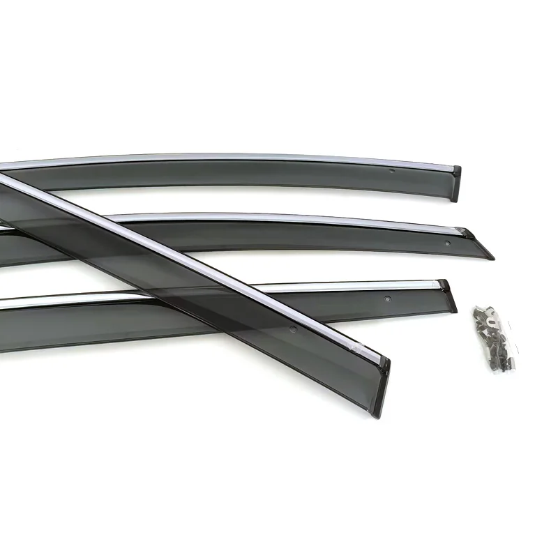 High Quality Door Window Rain Visor Guard Weather Deflector For Peugeot 3008 2009 2010 2012 2015