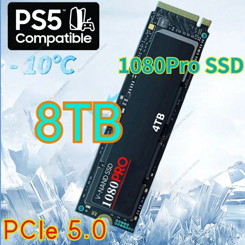 2024 Новый 1080 PRO 8TB 4TB 2 ТБ 1TB PCIe Gen 5