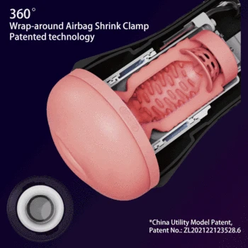 INSCUP 3 Big Size Hands Free Male Masturbator Cup Smart Automatic Sucking Machine Luxury Blowjob Toys Sex Robot for Men