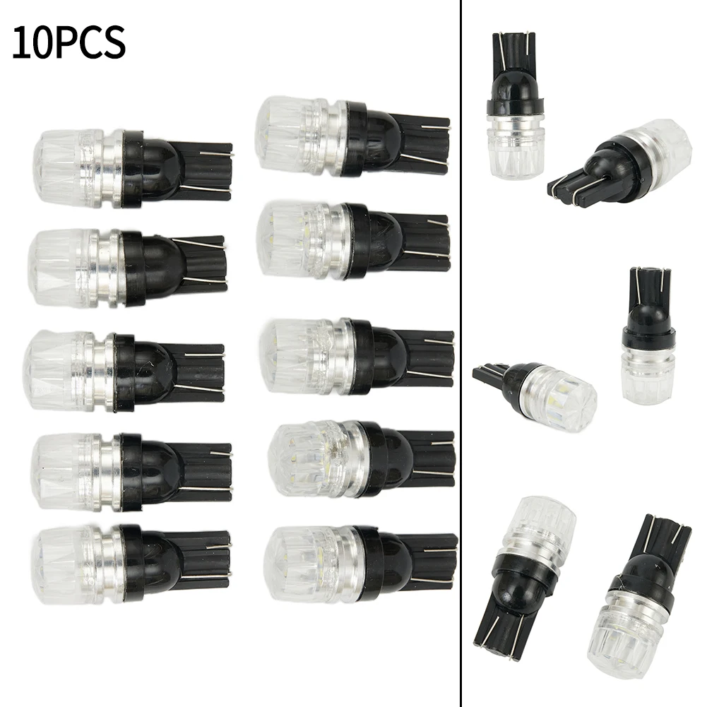 

Полезная практичная фотолампа, 10 шт., T10 2SMD, купольная панель приборной панели, индикатор яркости, запчасти для номерного знака и карты