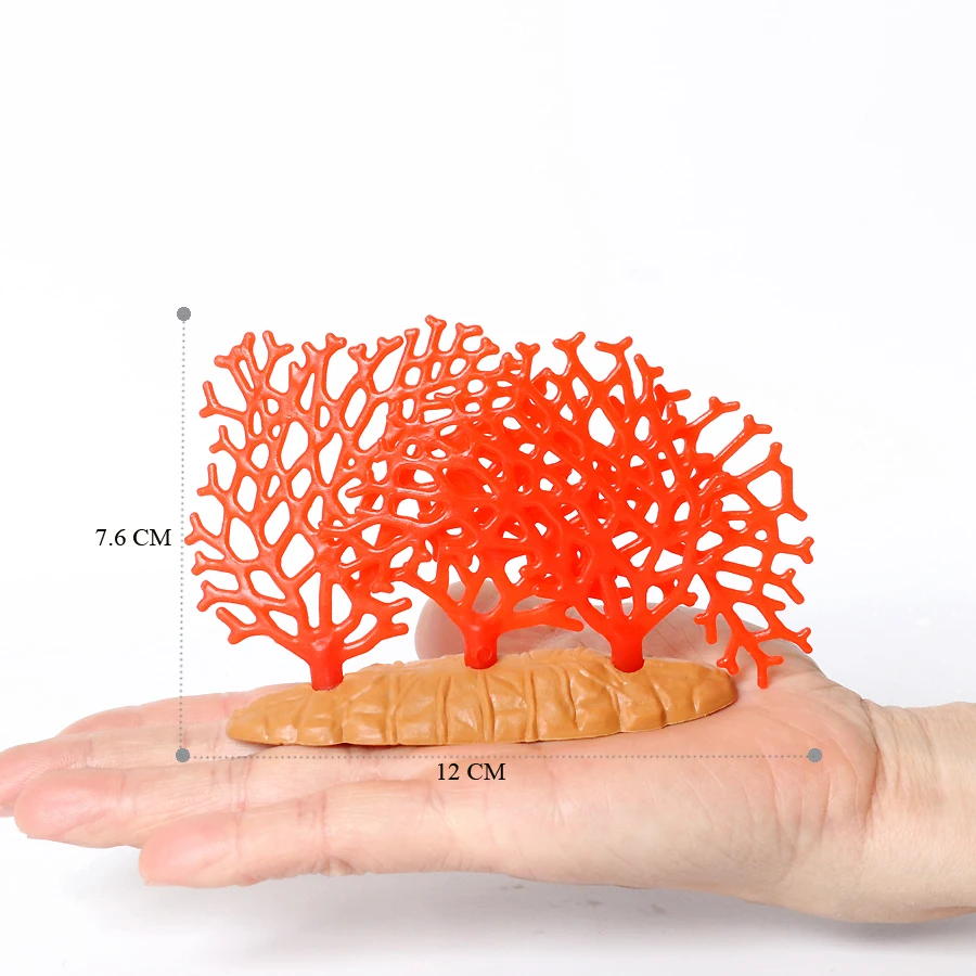 Realistic Coral Sea Anemones Educational Miniature Collection