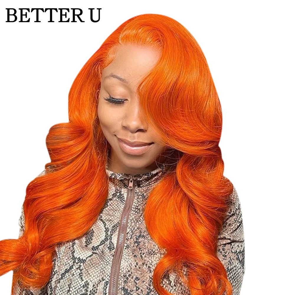 

Wear to Go Glueless Wigs Ginger 13x4 13x6 HD Lace Front Wig Brazilian Wigs on Sale Human Hair For Women 613 Colored Wig Better U