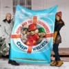 Cartoon Alvin & The Chipmunks Blanket Cute Animal Flannel Fluffy Throw Blanket Children and Adult Gift Sofa Travel Camping 6