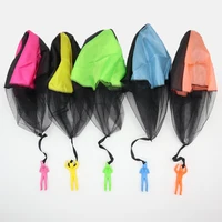 Classic Educational Assemble Toy Hand Throwing Play Soldier Parachute Toys for Kids Outdoor Fun Sports Random 1