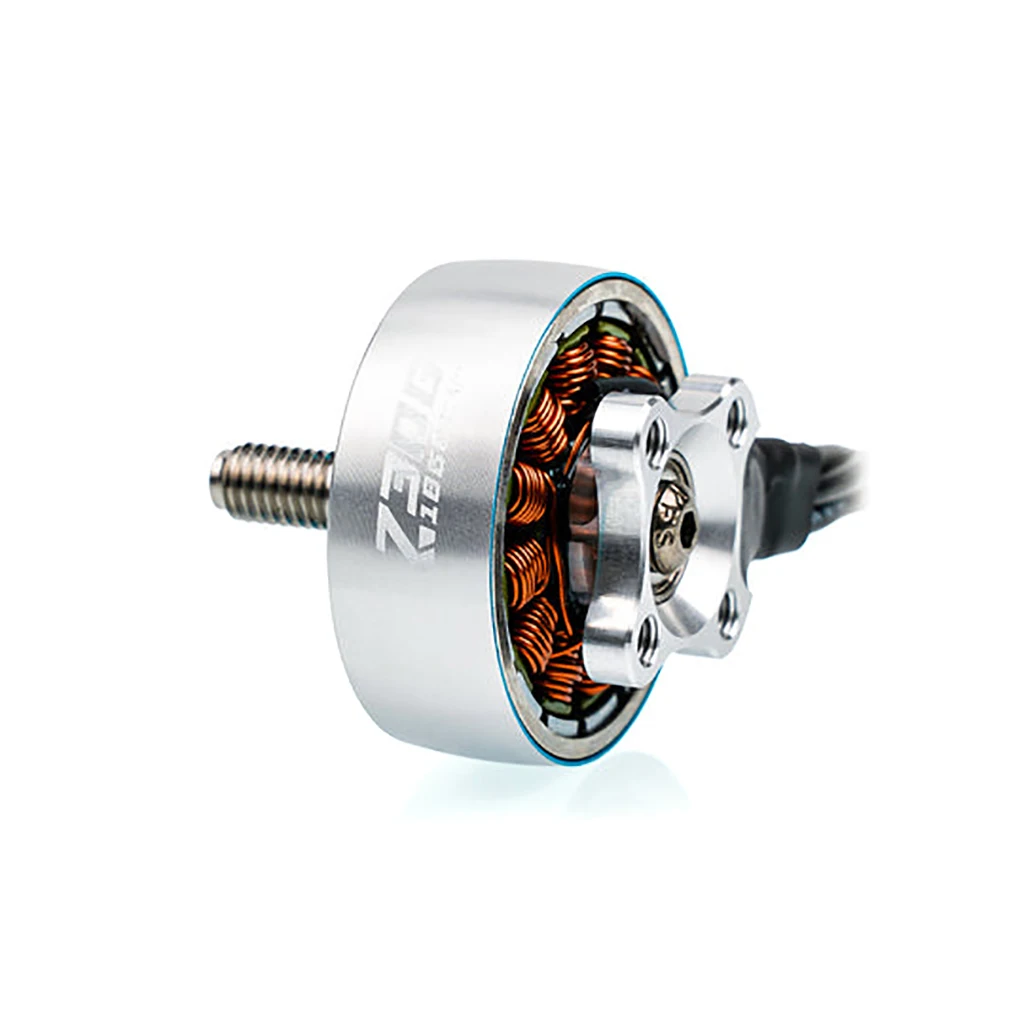 Gros plan sur le stator du Moteur Brushless BETAFPV Snow 2306 2500KV, révélant les bobinages de cuivre et l'aimant.