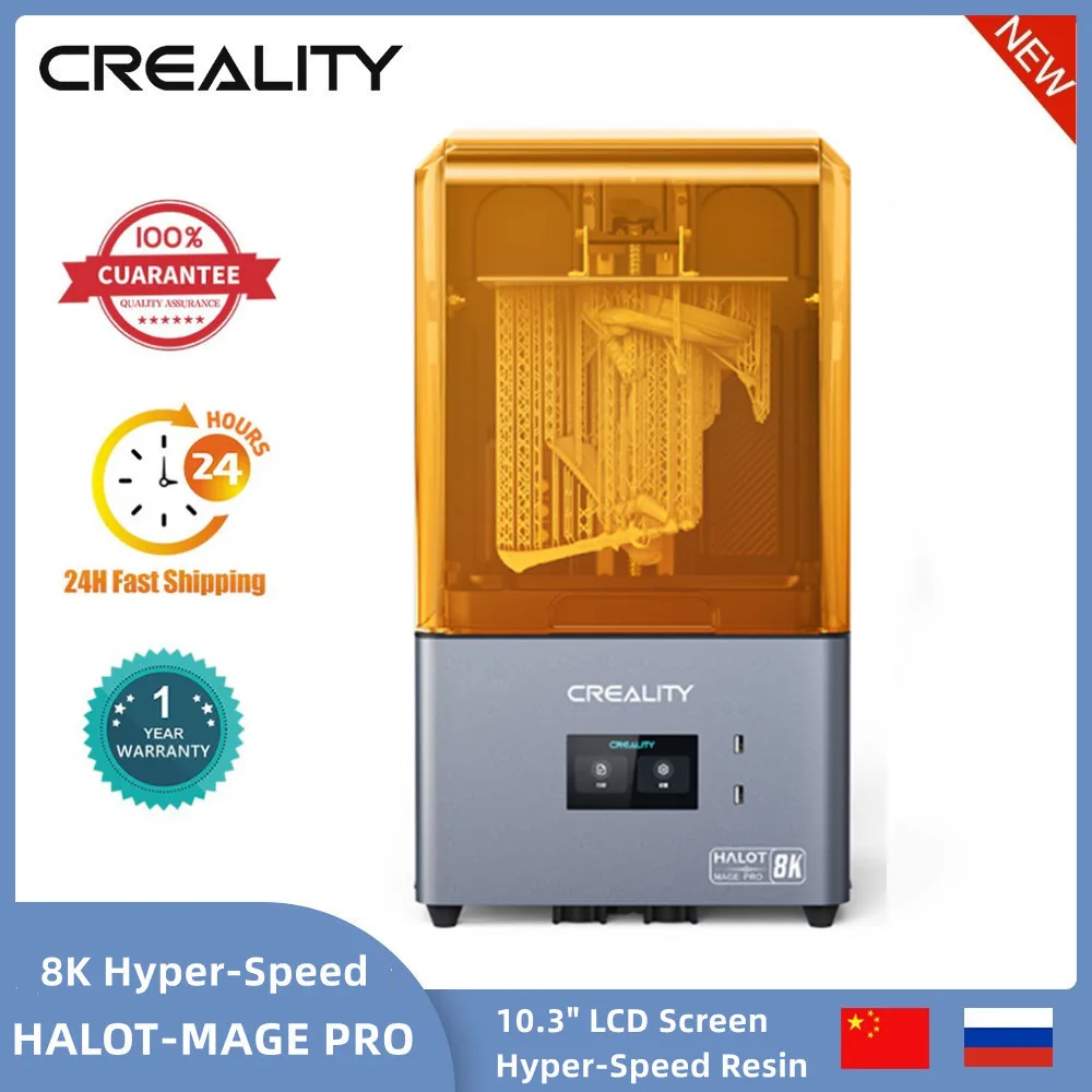 Shion.Kwoo 6-Pack 3D Printer Screen Protector For Creality Halot Mage & Mage Pro - 10.3 Inch LCD Protective Film
