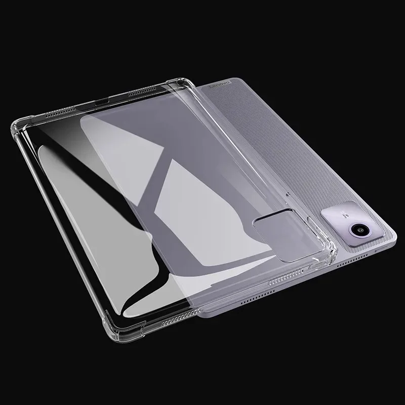 Transparent Soft Silicone TPU Tablet Case - Universal Fit
