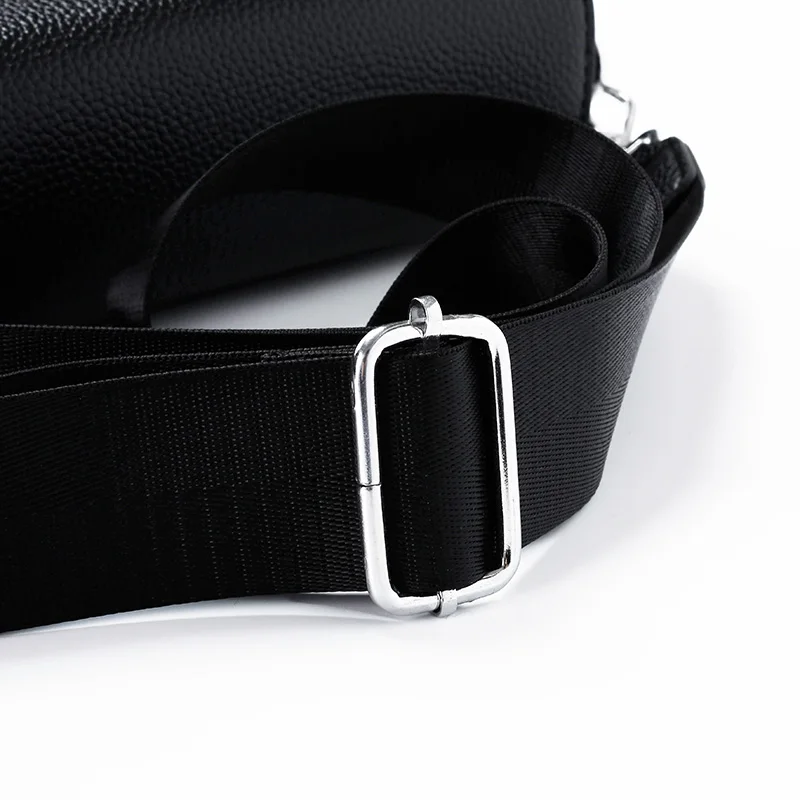 High-End Men’s PU Leather Crossbody Sling Bag