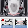 Disability Help Toilet Seat Handrail,Assistance To Get Up Special Safety Support Frame,Toilet Booster for Elderly Mobility Aids 4