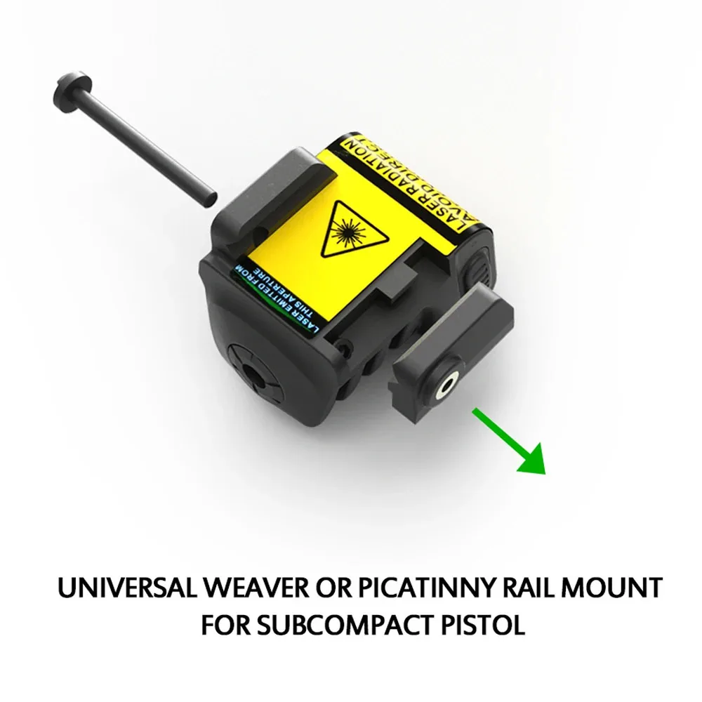 L8 Tactical Laser Red Dot Sight for 92G Handgun Compact Pistol Rechargeable Green/Blue/Red Laser Sight 20mm Picatinny Rail Mount laser sight red dot laser sight