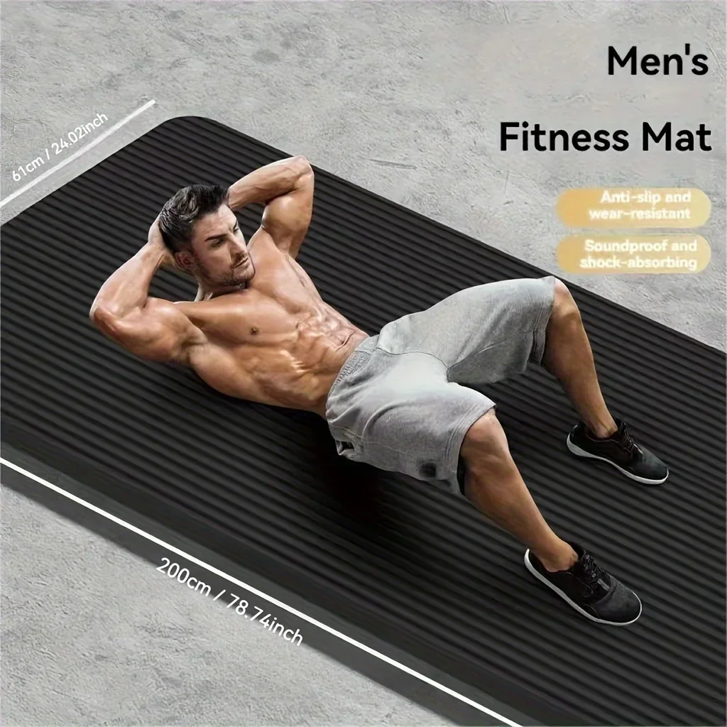 Thick Non-Slip Yoga Mat 1