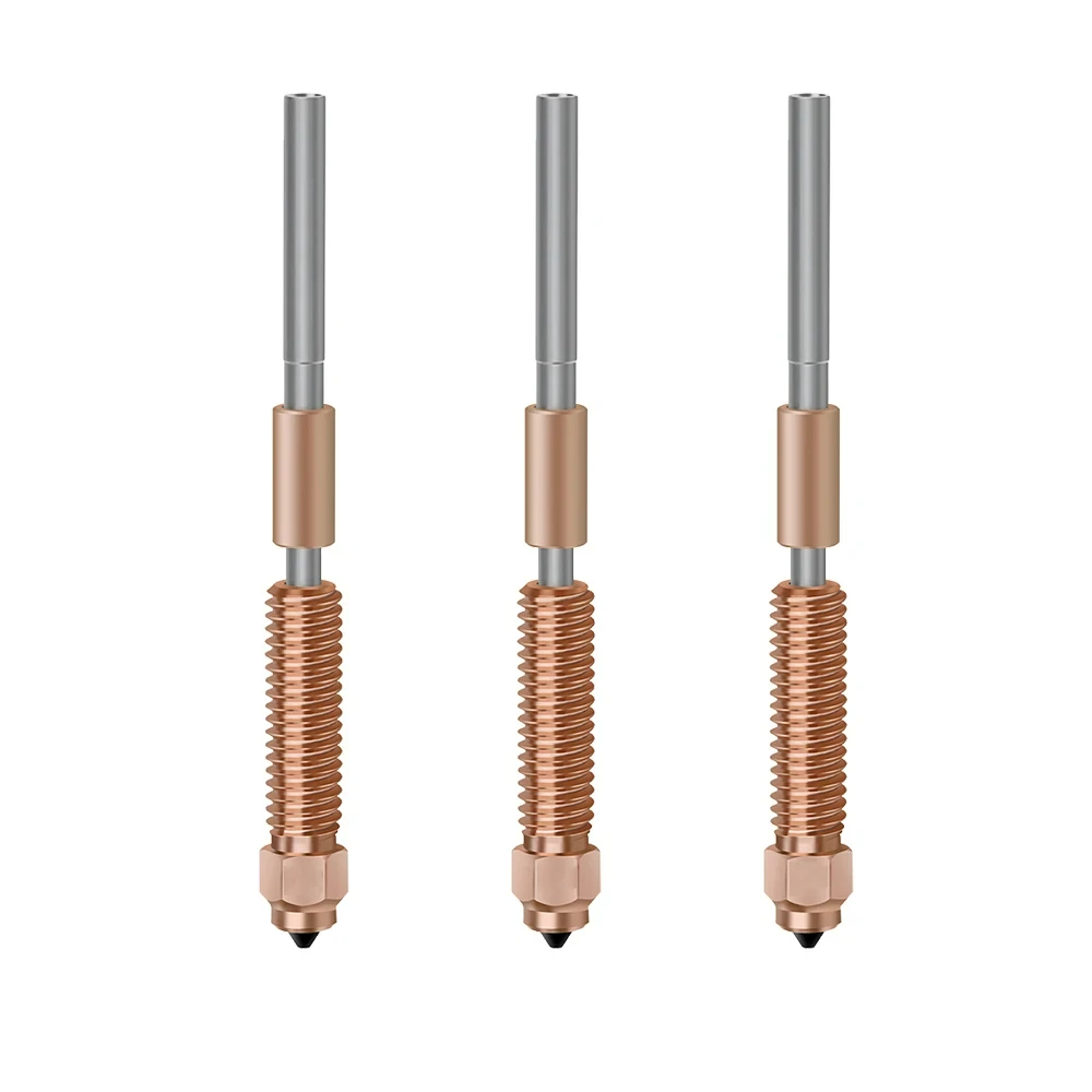 Creality K1 Max K1C Ender-3 V3 용 올인원 구리 티타늄 깍지, 고속 유량 업그레이드 0.4 0.6, 0.8mm 퀵 스왑 깍지