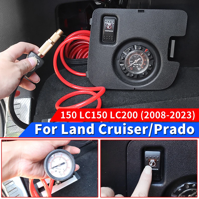 

For Toyota Land Cruiser 200 Prado 150 Lc150 LC200 2008-2022 2021 Upgrade Modification Accessories, Tire High-Pressure Air Pump