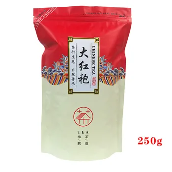 중국 대형 레드 로브 티 포트 티 세트, 지퍼 백, Wuyi Big Hong Pao 재활용 밀봉 포장 없음, 250g/500g