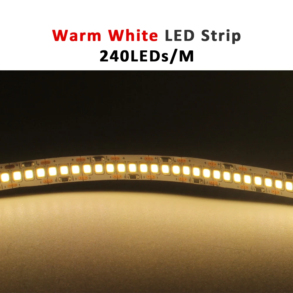 ตัวเลือกสินค้า แถบไฟ LED ยืดหยุ่น 2835 สีอุ่น ตกแต่งบ้าน