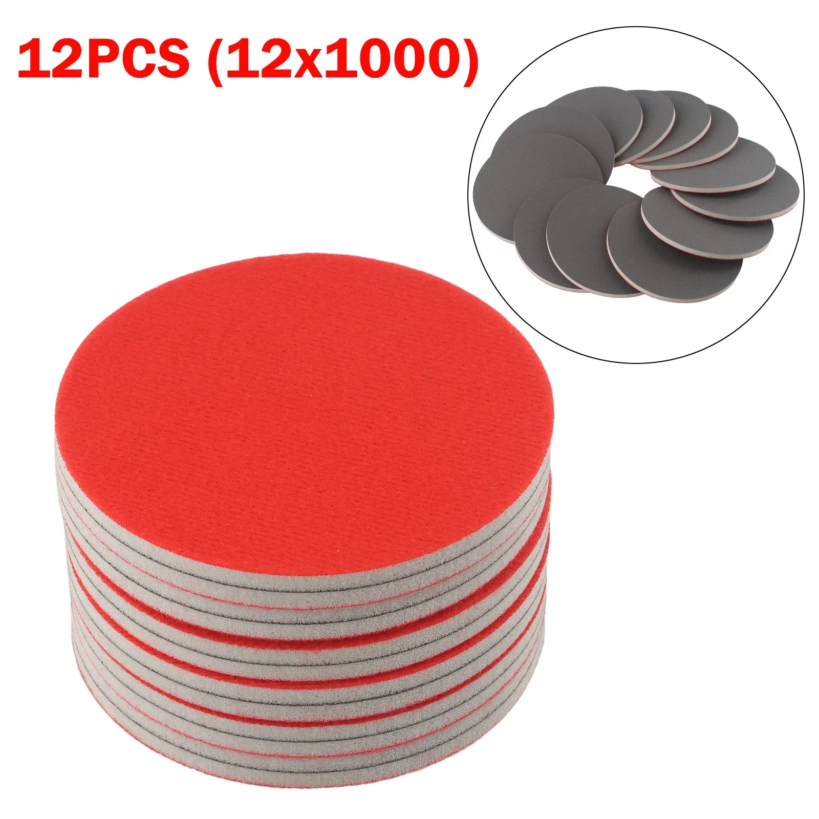 Bowling Sanding Pads Set 24 Pieces For Resurfacing Polishing Bowling Ball Grit Pad Kit 500-4000 Grid Accessories