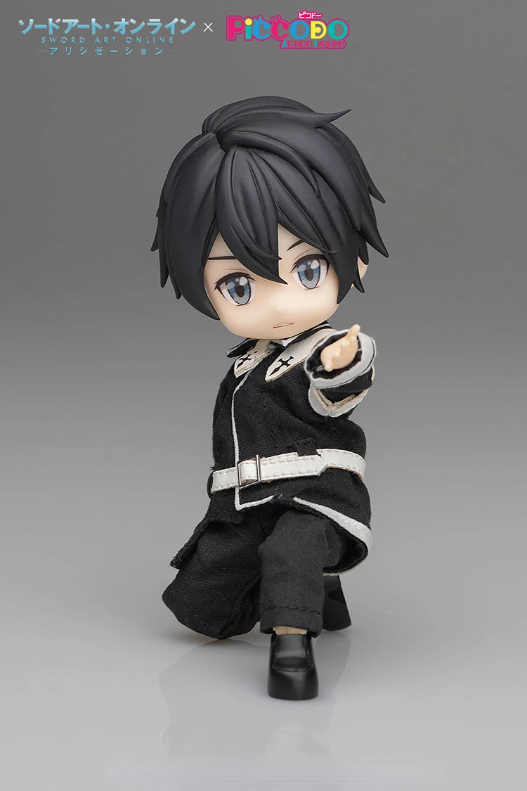

Game Anime peripheral figure Sword Art Online Kirigaya Kazuto Movable q-version figure Model hand do Classic Hand do
