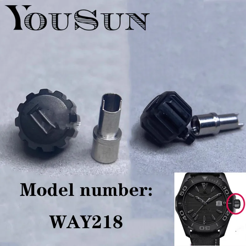 Per Tag Heuer Aquaracer Way218 Accessori Corona Testa Orologio