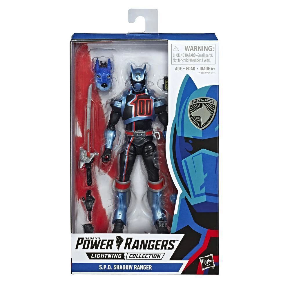 В наличии Original Hasbro Power ranger S.p.d. Молния коллекция