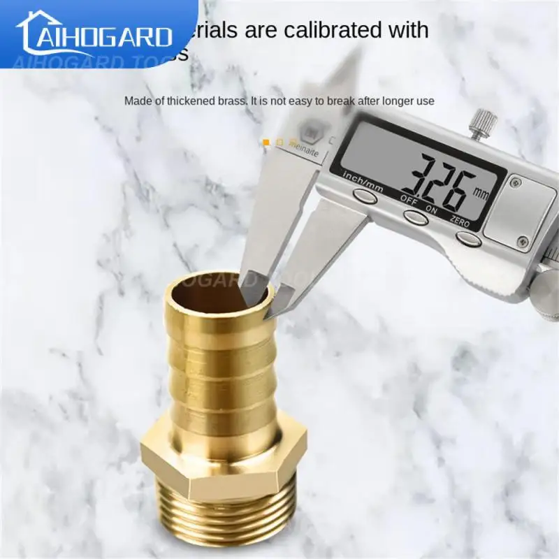 

Латунный штуцер для шланга, 6/8/10/12/14/16/19/25 мм, Хвостовик с зазубринами 1/8/1/4/3/8/1/2/3/4/1 дюйм, наружная и внутренняя резьба BSP, медь, 1 шт. Разъем