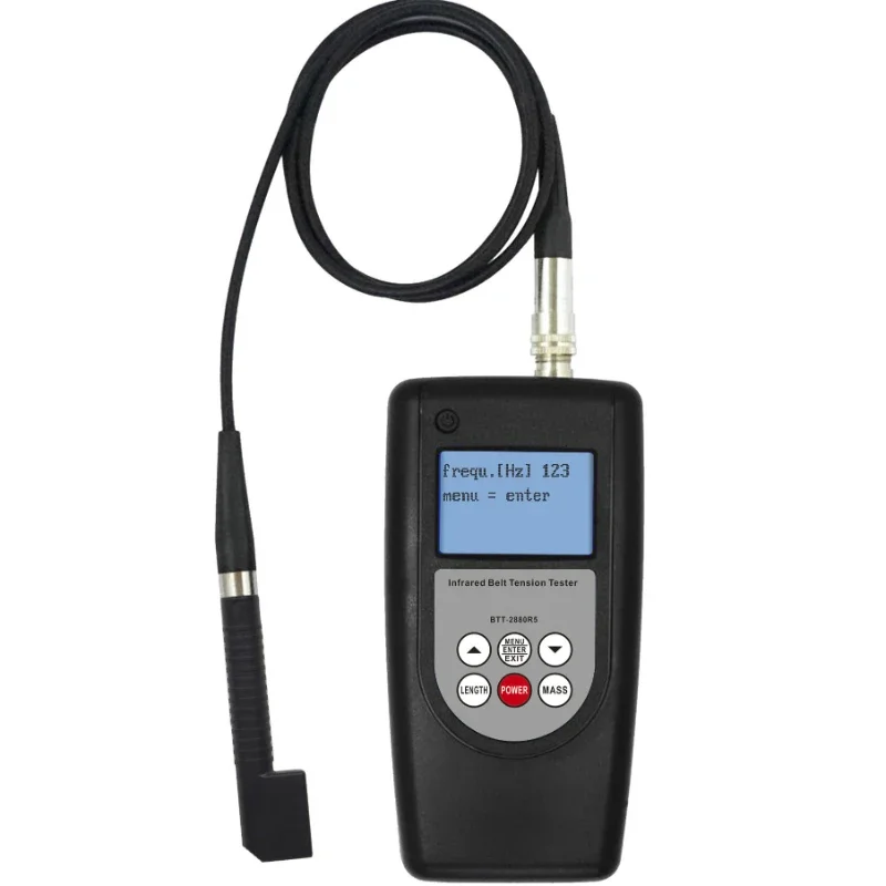 

Handheld Infrared Belt Tension Tester BTT-2880R5 measure the belt tension of motor and other machines quickly