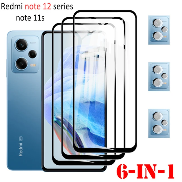 Cristal templado Redmi Note 12 Pro, cristal templado para Xiaomi Redmi Note  12 Pro 9HD Vidrio protector RedmiNote11 Xiomi Note 11S Película protectora  de pantalla Redmi Note 11 12 Pro Plus 5g