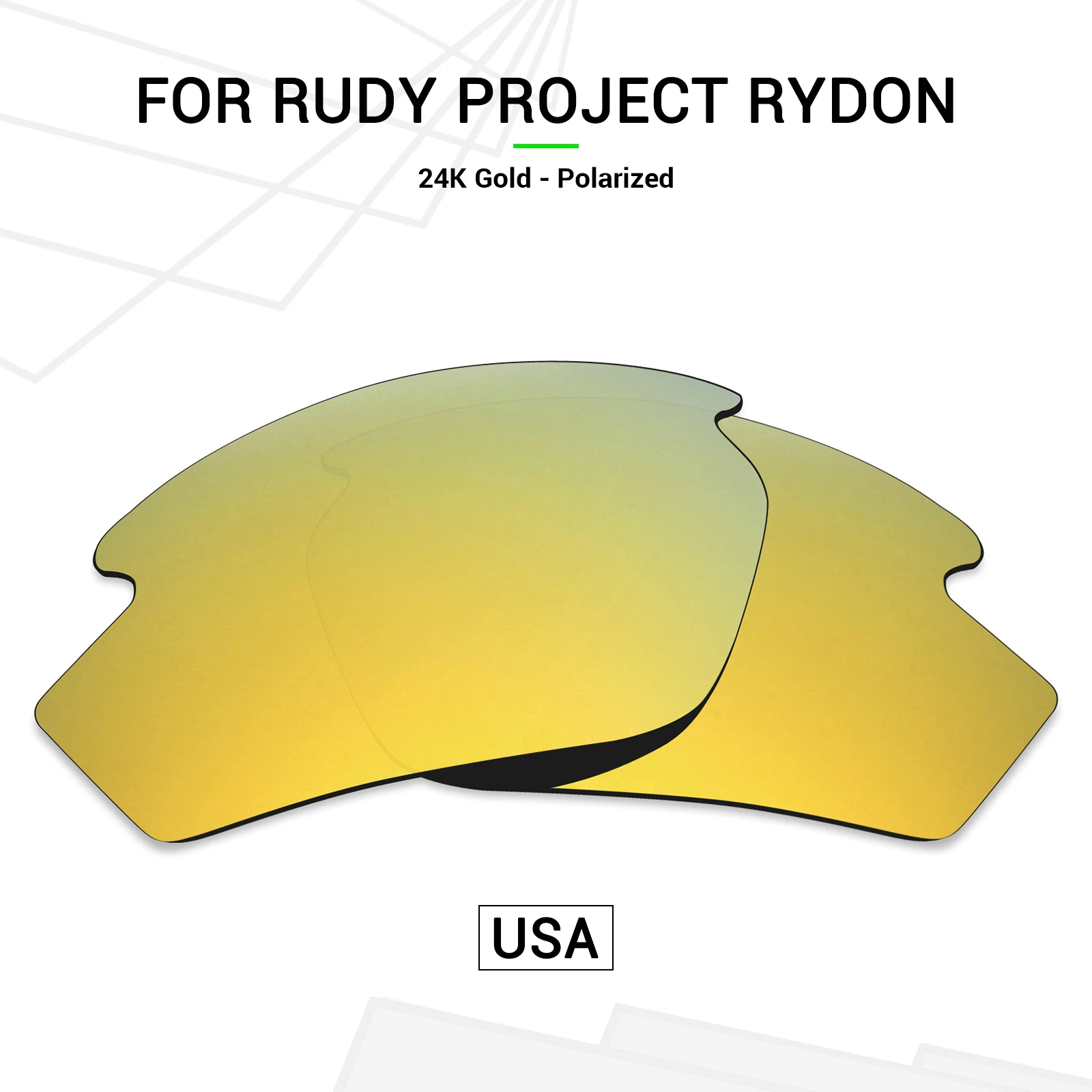 SNARK POLARIZED Replacement Lenses Compatible with Rudy Project Rydon Sunglasses - Multiple Options