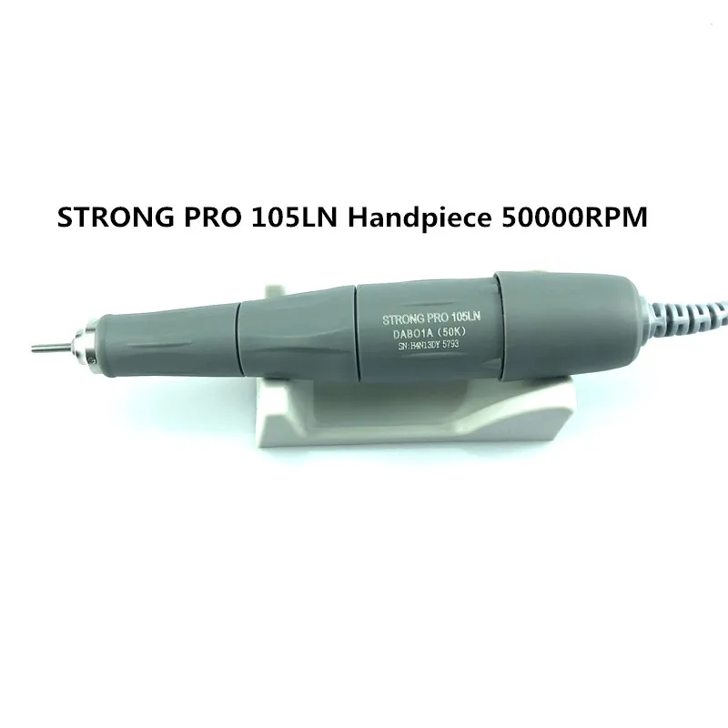 LAAOVE-Champion 3 PRO 105LN Handle 35K/45K/50K Electric Nail Drill STRONG 210 Micro Motor Grinding Machine For Nail Art Tools 4
