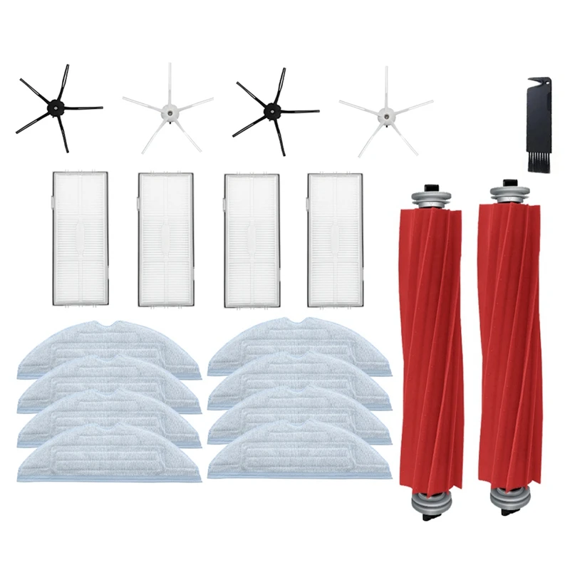 

Запчасти для робота-пылесоса Roborock S7 S70 S75 S7max S7maxv T7S Plus, фильтр НЕРА, швабры, запасные части