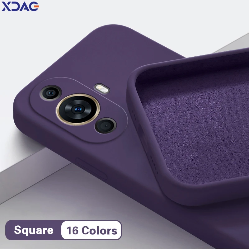Premium Liquid Silicone Back Cover for Huawei Nova Series - Simple, Stylish, Durable