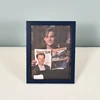 Navy picture frame