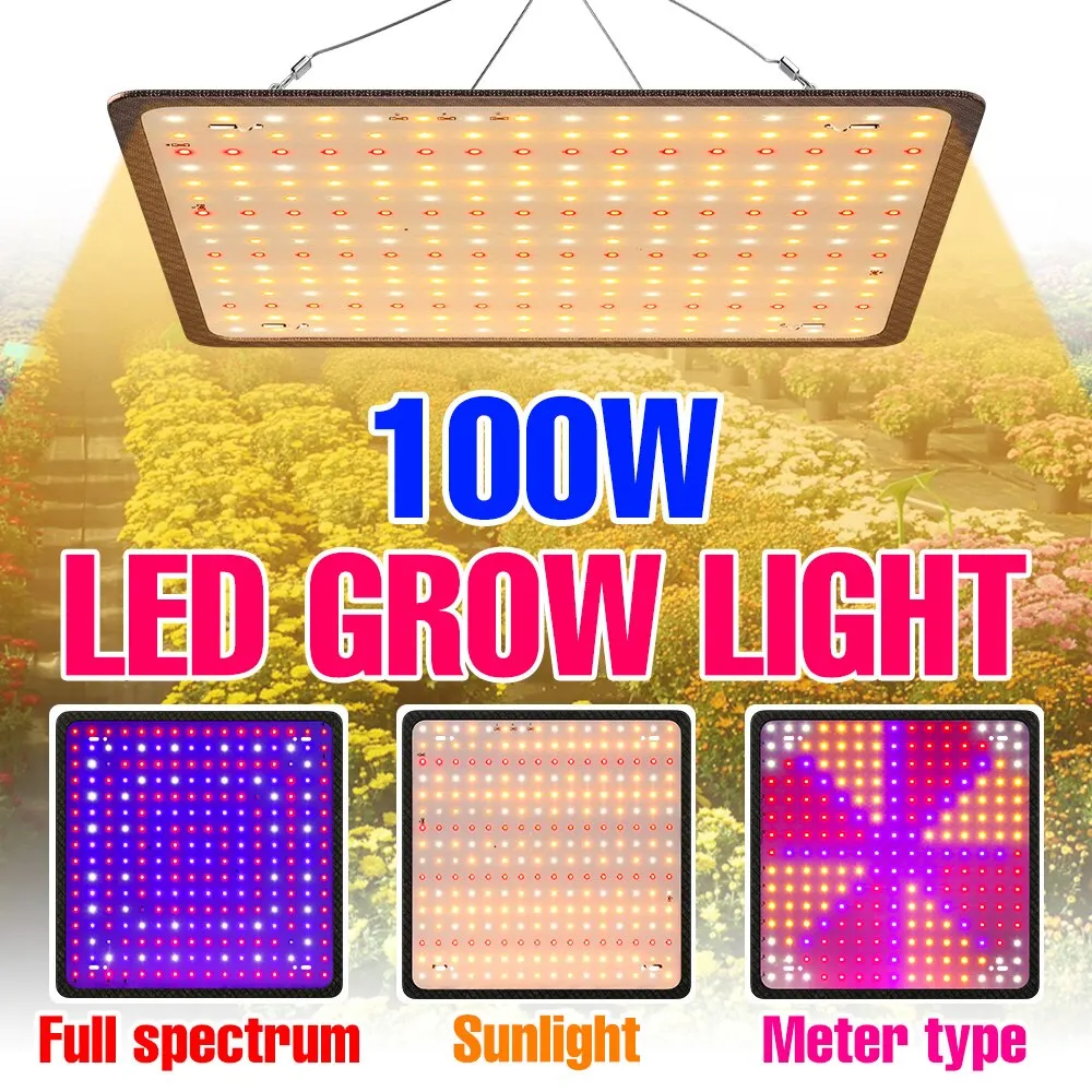 100wwachsenLichtLEDVollspektrumLampeLEDPflanzeGlhbirneGewchshuserIndoor.jpg