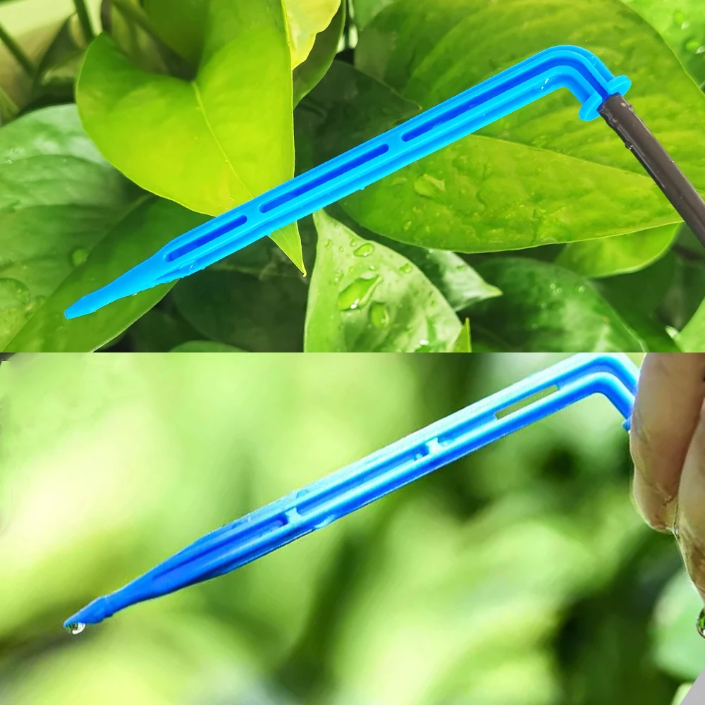 Drip Irrigation Kits Garden Automatic Watering System 4-Way 3/5mm 2-Way Drip Arrow Transmitter Potted Plant 10/20set Greenhouse
