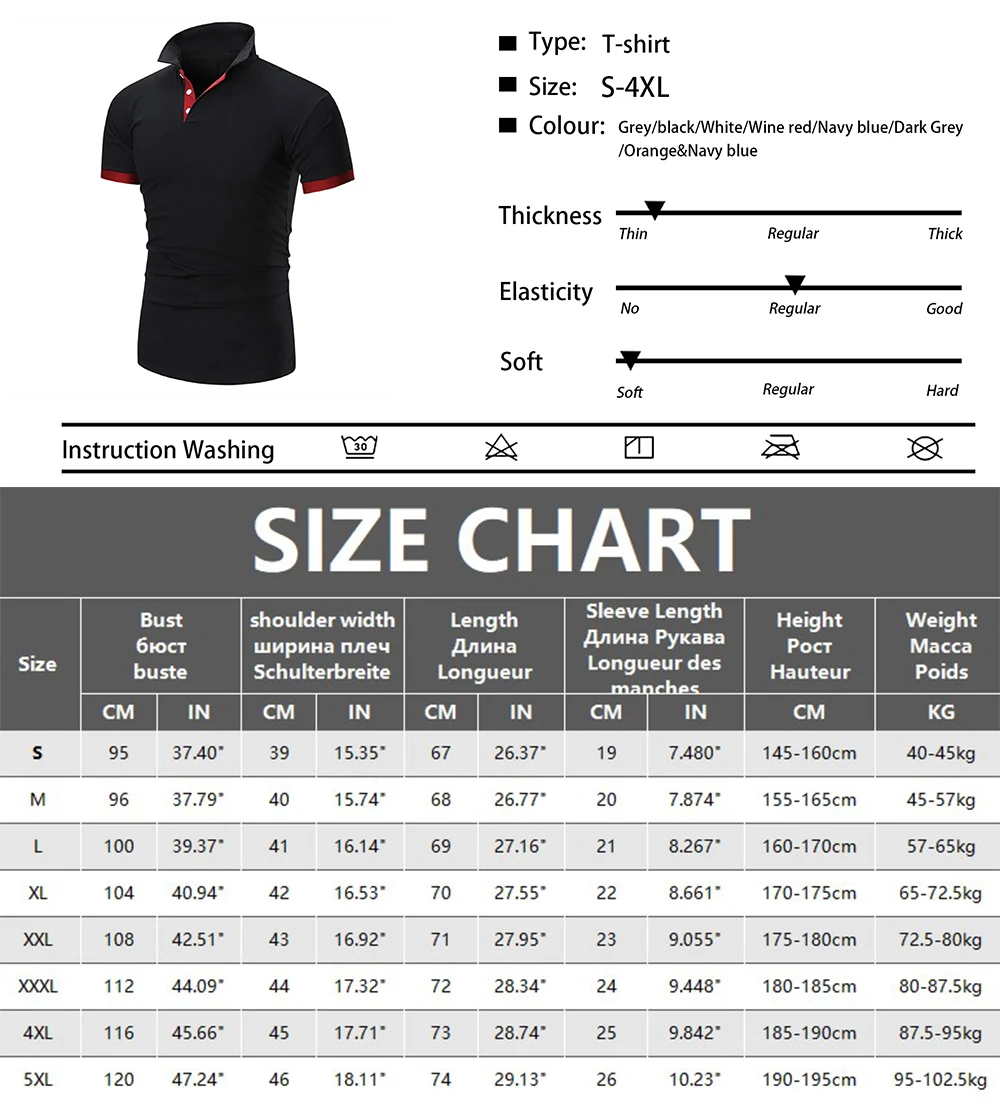 New Polo Shirts for Men Casual Solid Color Slim Fit Mens Polos Summer Lapel Male Tops Fashion Men Clothing 7 S6ab8ed525b3d48b9a09a41199e031a33w New Polo Shirts for Men Casual Solid Color Slim Fit Mens Polos Summer Lapel Male Tops Fashion Men Clothing