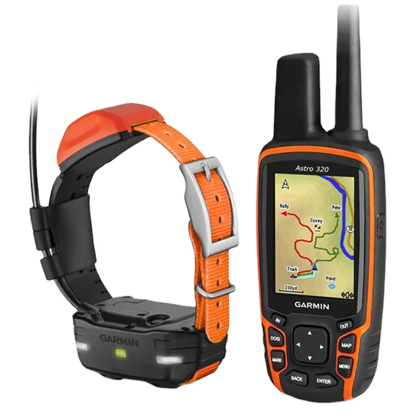 

Garmin Jiaming 320 Handheld Host Pet Dog Hound Locator GPS Hunting Tracker T5 Collar