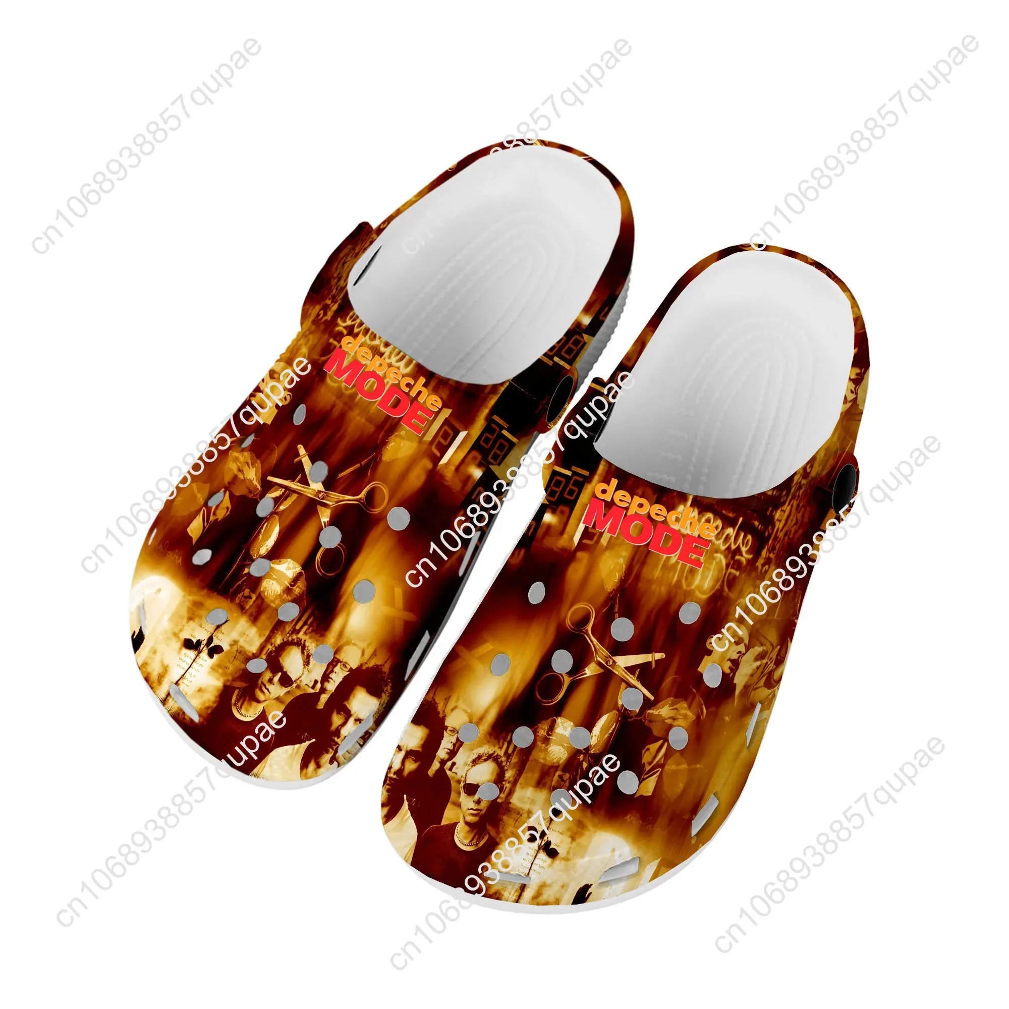 D-Depeche R-Rock Band Mode Home Clogs Custom Water Shoe Men Women Teenager Shoe Garden Clog Violator Sandals Beach Hole Slippers