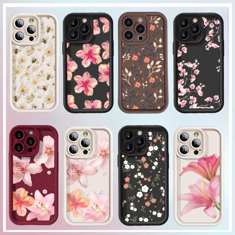 Lily Flowers Decorative Smartphone Case