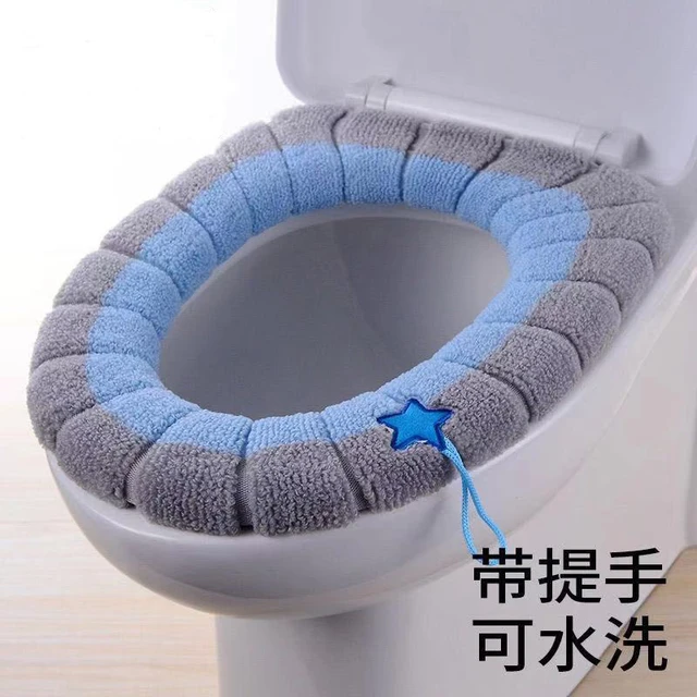  Warm Plush Washable Thicken Toilet Seat Cover Pads Mat