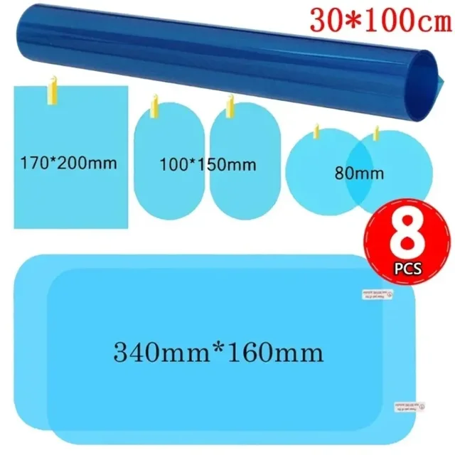 차량의 백미러에 안전한 주행을 위한 도우미, 자동차 트럭 백미러 사이드 윈도우 방수 필름 스티커