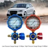 Air Condition Manifold Gauge with Sight Glass for R22/R410A/R134A/R404A High and Low Pressure A/C Refrigeration Tool 6