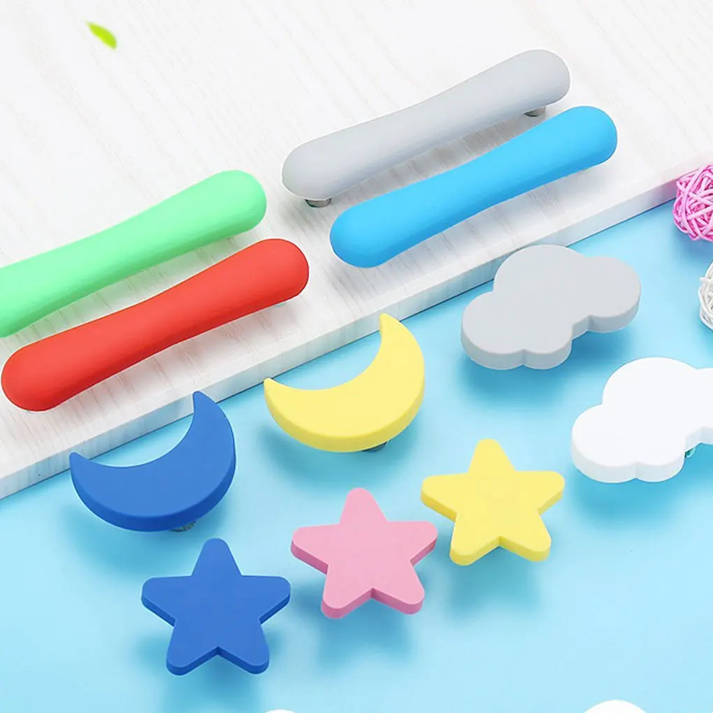 Stylish Star Shape Drawer Knobs For Children S Room Decor Easy Installation Children Drawer Knobs