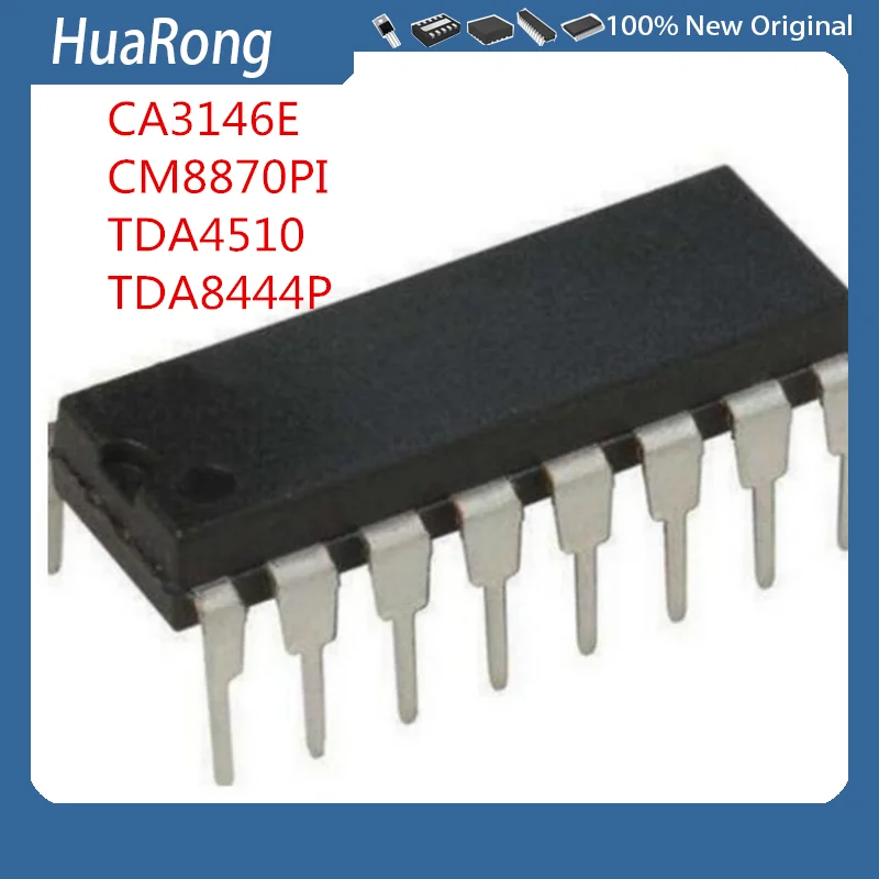 

10 шт./партия CA3146E CM8870PI CMD CM8870 TDA4510 TDA8444P DIP-16