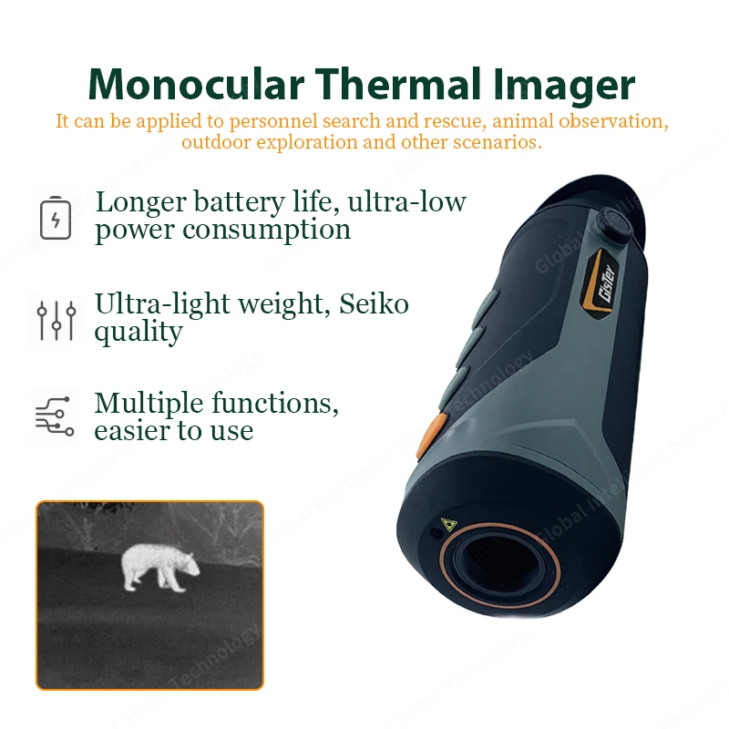 CM20 Thermal Imager for Hunting Infrared Monocular Outdoor Handheld