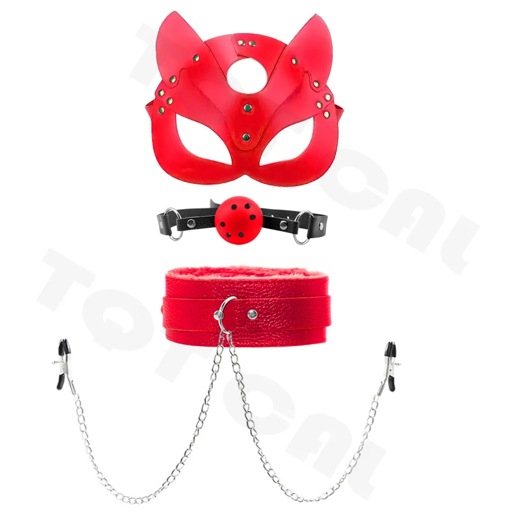 Set Sex Toys For Adults Bdsm Bondage E Fetish Mask S Nipple Clamps Mouth  Gag Bdsm Mask Whip For Women Y1893001 From Zhengrui03, $21.18