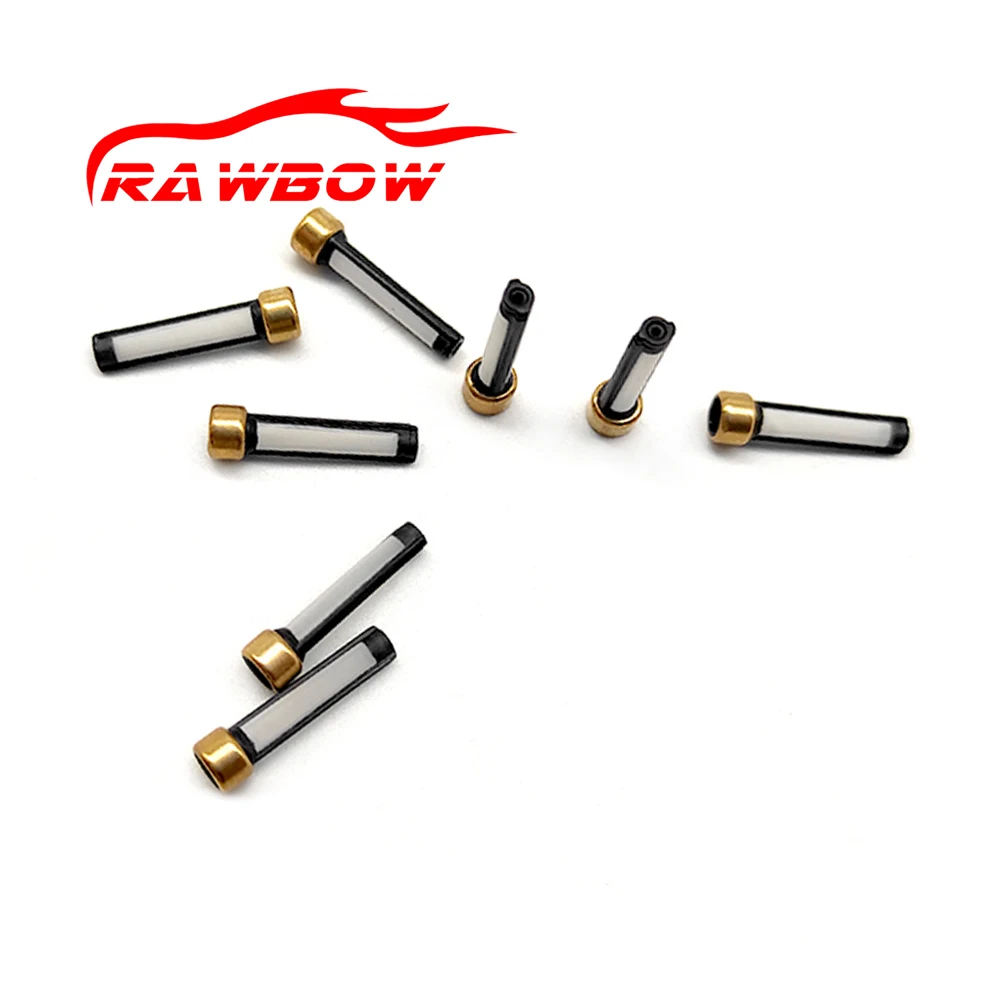 50/100PCS 06H906036G Fuel Injector Micro Filter For VW Golf Jetta Passat Audi A3 A4 A6 Q3 Q5 Skoda 2.0T (11032) Size：4.6*17.8mm