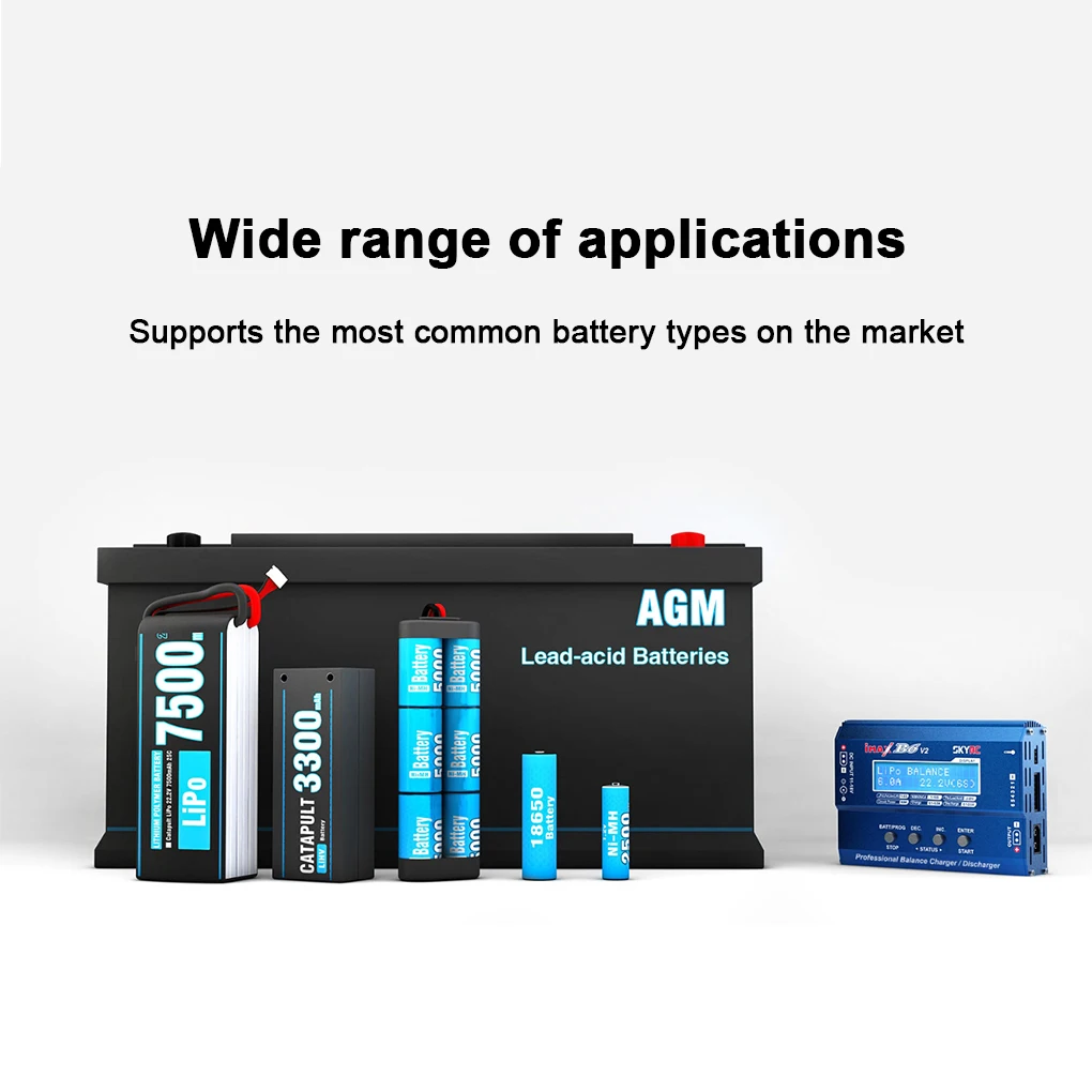 

SkyRC B6 V2 High-performance Charger For AGM And Lead-acid Batteries And Can Charge Current