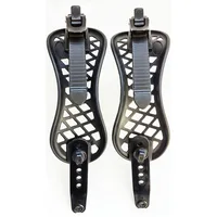 1 Pair High Elasticity TPEE S Snowboard Binding Straps Ratchet Buckle and Binding Straps Toe or Ankle Ladder Straps 1