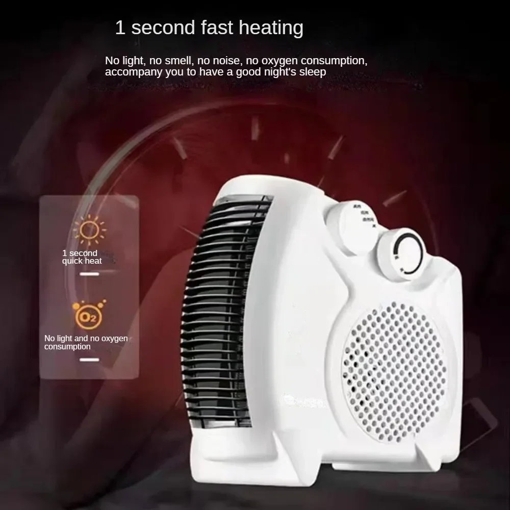 Portable Electric Space Heater 1800W Room Heater with Thermostat