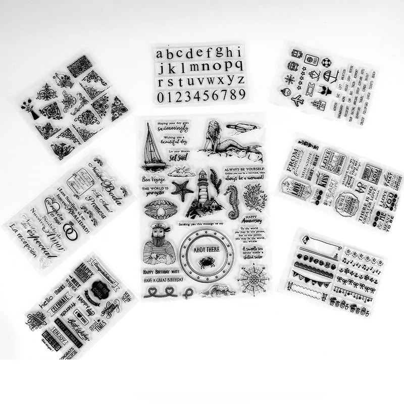 12.5X12.5CM New Book Glasses Ink Transparent Clear Stamp DIY Silicone Seals Making Travel Photo Album Stamps for Scrapbooking,clear stamps,clear rubber stamps
